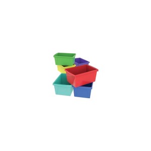 Storex Storage Bins 10 5/8 X 15 5/8 X 8 5 1/2 STX61515U06C - 1 of 2