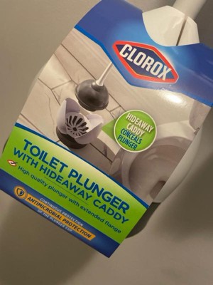 Clorox Toilet Bowl Brush With Hideaway Caddy : Target