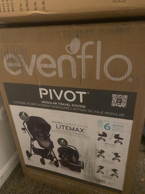 Target evenflo pivot modular travel outlet system