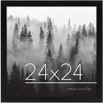 Americanflat Poster Frame with Polished Plexiglass - Hanging Hardware Included