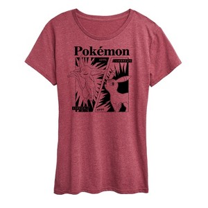 Women's - Pokémon - Espeon Umbreon Grid Short Sleeve Graphic T-Shirt - 1 of 4