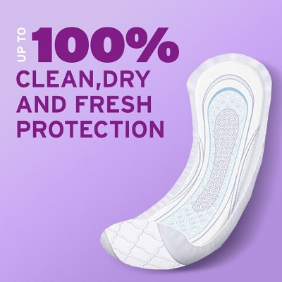 Poise Incontinence Bladder Control & Postpartum Pads for Women - Ultra Absorbency (7 Drop) - 39ct Long