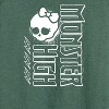 Women's - Monster High - Monster High Splatter Lightweight French Terry Wide Neck Long Sleeve Shirt - 2 of 4