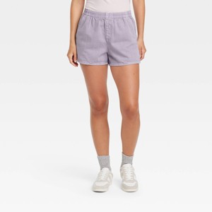 Women's Mid-Rise Pull-On Shorts - Universal Thread™ - 1 of 3