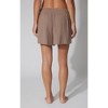 Yogalicious Womens Ribbed Wide Leg Lounge Short - 3 of 3
