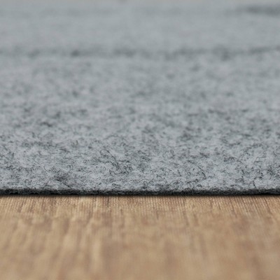 Gray Dual Surface Non-Slip Rectangle Rug Pad 5' x 8'