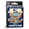 MasterPieces Officially Licensed NFL Dallas Cowboys Fan Deck Playing Cards - 54 Card Deck - 2 of 4