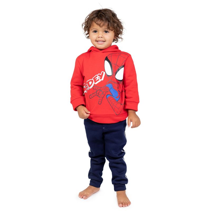 Marvel Spidey and His Amazing Friends Miles Morales Spidey and His Amazing Friends Pullover Hoodie Toddler , 2 of 9