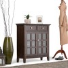 Normandy Solid Wood Entryway Storage Cabinet - Wyndenhall - 2 of 4