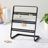 The Lakeside Collection Earrings Tabletop Stand 3 Tiers 7.75"W x 4"D x 6"H - 2 of 2