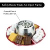 Brentwood Indoor Electric Stainless Steel S’mores Maker with 4 Trays and 4 Roasting Forks in Multicolored - 4 of 4