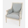 Jofran, McKenna French Detailing Solid Wood Upholstered Accent Chair - 2 of 4