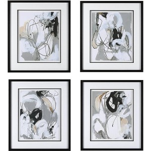 Uttermost Tangled Threads 28 1/4" High 4-Piece Framed Wall Art Set - 1 of 1