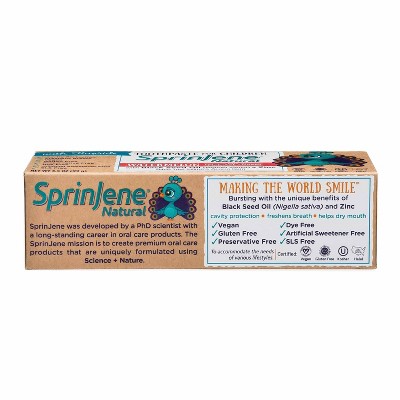 SprinJene Kids Cavity Protection Tarter Control Toothpaste - Watermelon - 3.5oz/2ct