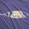 Maternity Baby Peeking T Shirt Funny Pregnancy Tee For Expecting Mothers - Crazy Dog Maternity T Shirt - 3 of 4