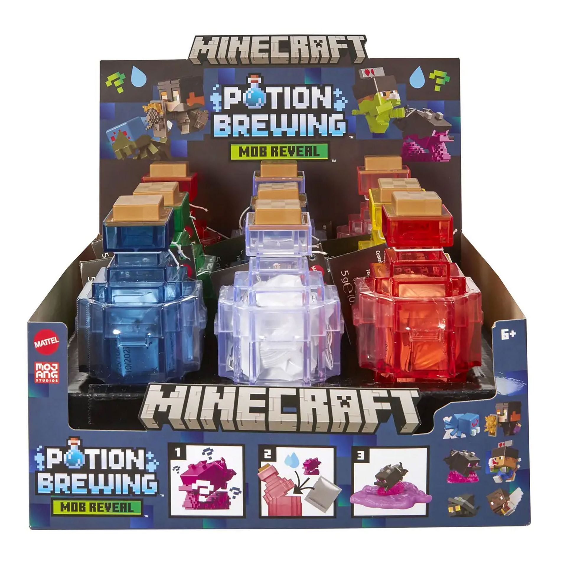 Minecraft 1 Single Mini Mode Potion Brewing Mob Reveal Blind Box Action Figure