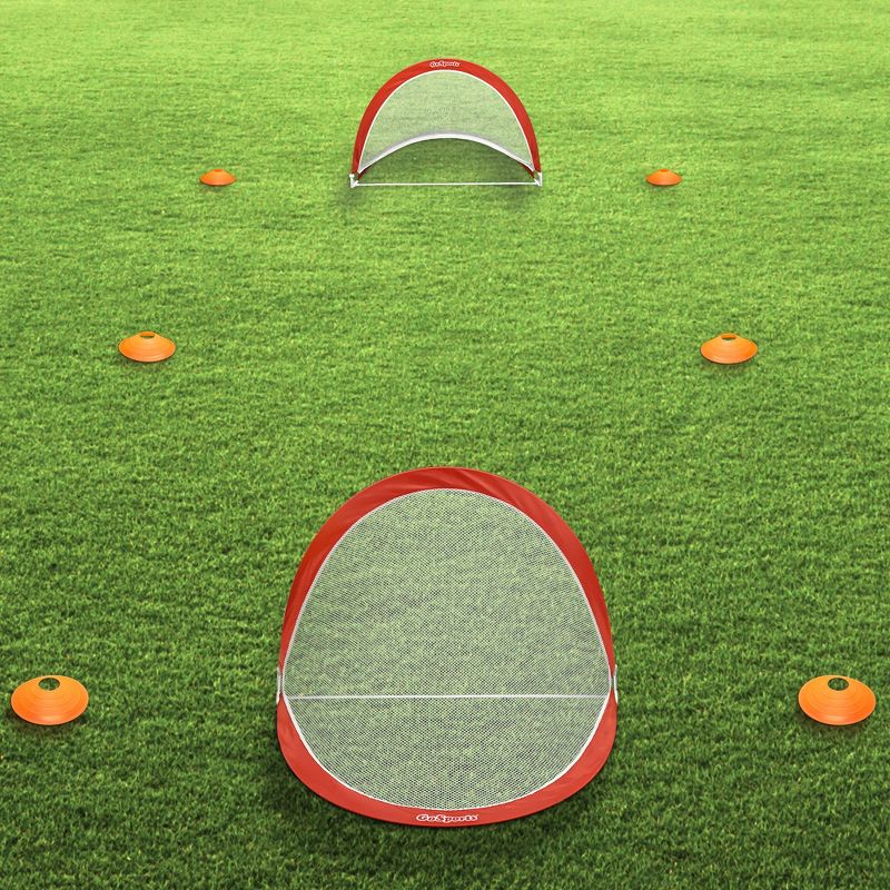 GoSports Portable Pop Up Soccer Goals Set for Backyard - Kids & Adults, 2 of 6