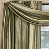 GoodGram Ombre Crushed Satin Sheer Single Window Curtains & Valances - 2 of 4