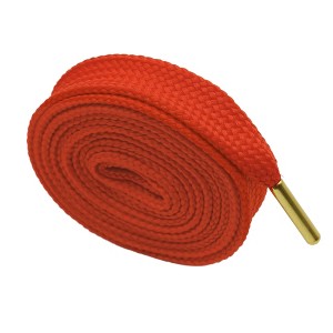 INSPIRE CHIC Solid Color Flat Thick with Metal Tips for Sneakers Shoe Laces 0.71'' Wide 1 Pair - 1 of 4