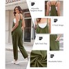 Ekouaer Womens Sleeveless Jumpsuit Loose Spaghetti Strap Baggy Overalls Jumpers Casual Long Pants Rompers with Pockets 2025 - 4 of 4