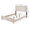 Queen Size Wooden Platform Bed with Headboard for Bedroom - 4 of 4