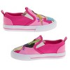 Disney Princess Girls No Lace Shoes - Kids Disney Character Loafer Low top SlipOn Casual Tennis Canvas Sneakers (size 5-12 toddler - little kid) - 4 of 4