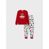 PATPAT Family Christmas Pjs Matching Sets Holiday Jammies Sleepwear Christmas Pajamas for Family Xmas Outfits with Socks - 2 of 4