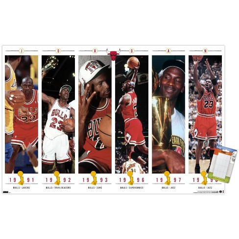 Michael Jordan - Jersey Poster