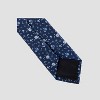 Men's Mina Floral Print Tie - Goodfellow & Co™ Navy One Size - image 4 of 4
