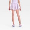 Girls' Crossover Waistband Shorts - All In Motion™ - 2 of 3