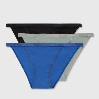 Hanes Women's 4pk Microfiber Underwear - Colors May Vary S