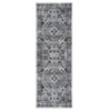 Entryway Runner Rug - Washable Vintage Low Pile Carpet, Non-Slip Lightweight Floor Mat for Kitchen, Bedroom & Bathroom - 2 of 4