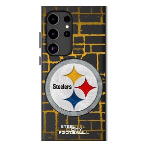 NFL AFC Teams Brick Wall MagSafe Compatible Cell Phone Case for Samsung Galaxy - 1 of 4