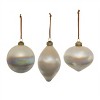Cloudy Iridescent Glass Ornament (Set of 6) - 2 of 4