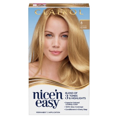 Clairol Nice'n Easy Frost And Tip Permanent Color Hair Highlighting Kit :  Target