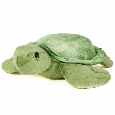 Bearington Shelton Plush Sea Turtle Stuffed Animal With Ultra-soft Fur ...