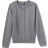 Lands' End School Uniform Kids Cotton Modal Cardigan Sweater - 2 of 3