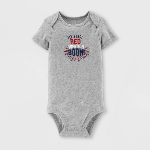 Baby Boom Bodysuit Just One You Made By Carter S Gray Newborn Target - white dot above roblox carter