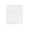 JAM Paper A6 Invitation Envelopes 4.75" x 6.5" White 31820C - 2 of 2