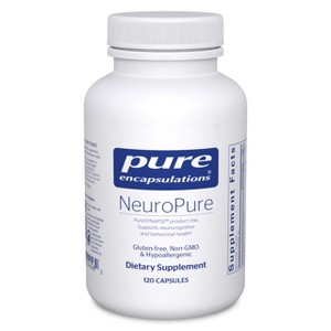 Pure Encapsulations NeuroPure - Hypoallergenic Supplement with Enhanced Support for Calmness and Stress Relief - 120 Capsules - 1 of 4