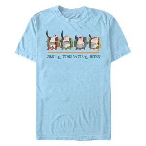 Men's Madagascar Smile And Wave Guys T-Shirt - 1 of 4