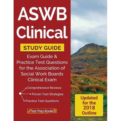 ASWB Clinical Study Guide - by  Test Prep Books (Paperback)