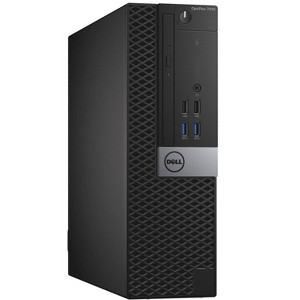 Dell 7040-SFF Certified Pre-Owned PC, Core i5-6500 3.2GHz, 16GB, 512GB SSD-2.5, DVDRW, Win10P64, Manufacture Refurbished - 1 of 3