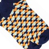 Links Patterned Ankle Socks (Men's Sizes, Adult Large) from the Sock Panda - 2 of 3