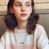 Girls' Nameplate Bar Sterling Silver Necklace - In Season Jewelry - 2 of 3