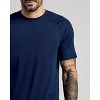 Men's Navy Active Mesh Crew - True Classic - 4 of 4