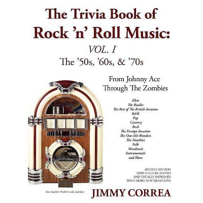 The Trivia Book of Rock 'N' Roll Music - by  Jimmy Correa (Paperback)