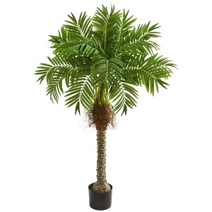 Nearly Natural 58-in Robellini Palm Artificial Tree - 1 of 1