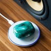 Insten Case Compatible with AirPods Pro - Soft Glossy Marble Skin Cover, Green - 2 of 4