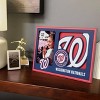 MLB Washington Nationals 4"x6" 3D Logo Series Picture Frame - 2 of 4